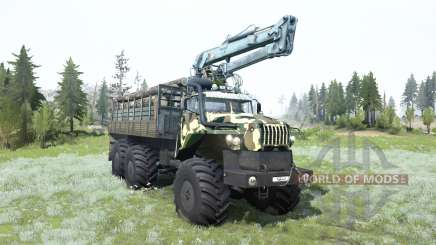 VTS Ural-Polar camouflage paint for MudRunner