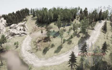 Away from human roads for Spintires MudRunner