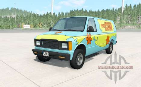 Gavril H-Series The Mystery Machine for BeamNG Drive