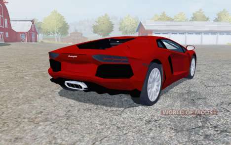 Lamborghini Aventador for Farming Simulator 2013