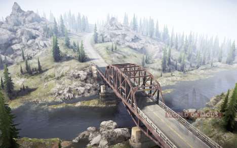 Rocky mountains for Spintires MudRunner