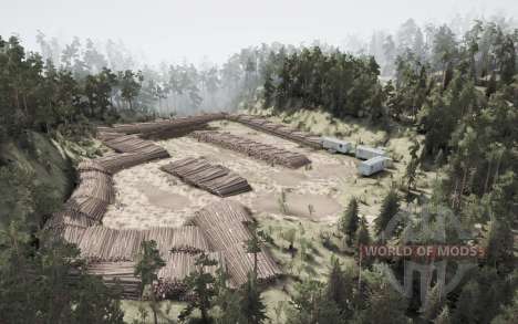 Forest hollow for Spintires MudRunner