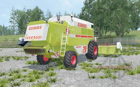 Claas Dominator 218 Mega for Farming Simulator 2015
