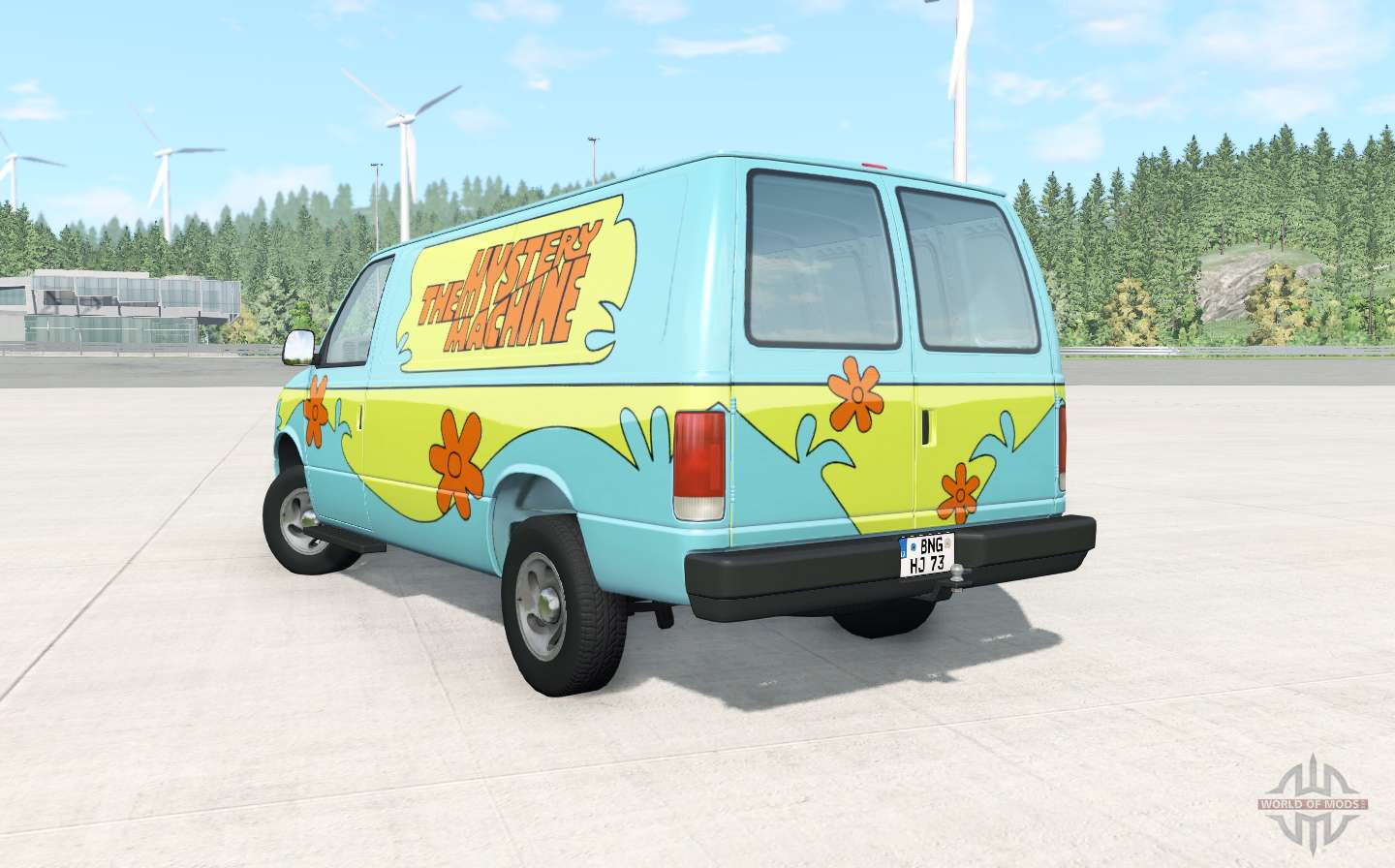 Gavril H Series The Mystery Machine For Beamng Drive