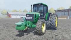 John Deere 6930 dual rear wheels for Farming Simulator 2013