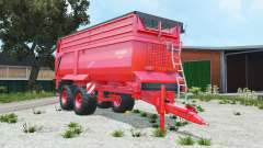 Krampe Bandit 750 pigment red for Farming Simulator 2015