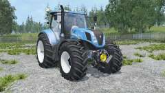 New Holland T7.240 animated cabin for Farming Simulator 2015