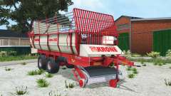 Krone Turbo 3500 alizarin crimson for Farming Simulator 2015