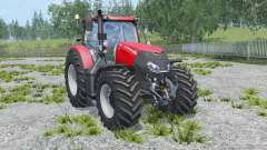 Case IH Optum 300 CVX twin wheels for Farming Simulator 2015