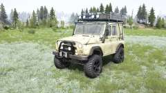 UAZ-469 soft-yellow color for MudRunner