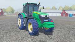 John Deere 7280R caribbean green for Farming Simulator 2013