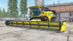 New Holland CR9.90 safety yellow for Farming Simulator 2017