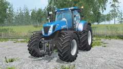 New Holland T7.270 spanish sky blue for Farming Simulator 2015