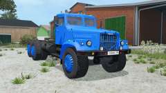 KrAZ-258 blue color for Farming Simulator 2015