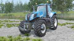 New Holland T8.320 real engine for Farming Simulator 2015