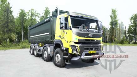 Volvo FMX 500 8x8 Day Cab tipper 2013 for MudRunner