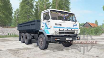 KamAZ-5320 dark ninasimone-blue body for Farming Simulator 2017