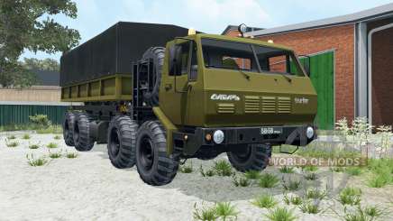 KrAZ-7E-6316 8x8 Siberia for Farming Simulator 2015