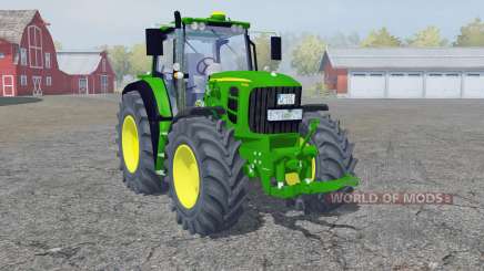 John Deere 7530 Premium front loadeᶉ for Farming Simulator 2013