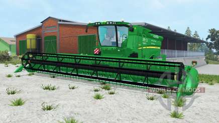 John Deere S690i pantone green for Farming Simulator 2015