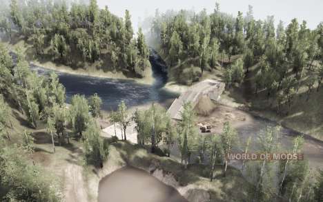 The forgotten taiga 2 for Spintires MudRunner