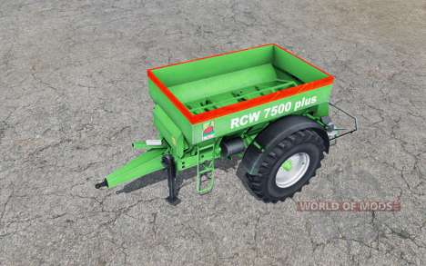 Unia RCW 7500 plus for Farming Simulator 2013