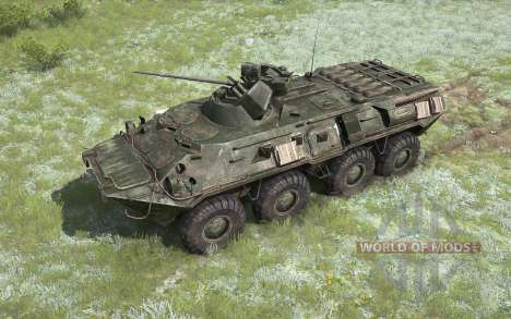 THE BTR-82A for Spintires MudRunner
