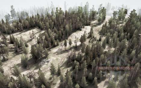 Forest ridges for Spintires MudRunner