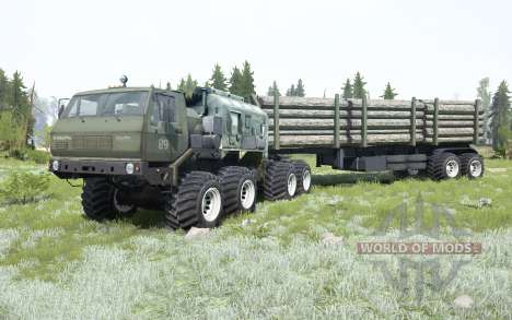 KrAZ-7E-6316 Siberia for Spintires MudRunner