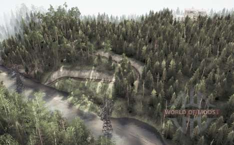 The forgotten taiga 2 for Spintires MudRunner
