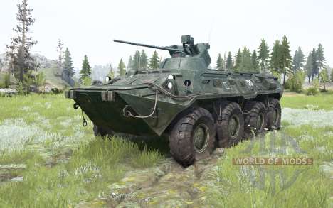 THE BTR-82A for Spintires MudRunner
