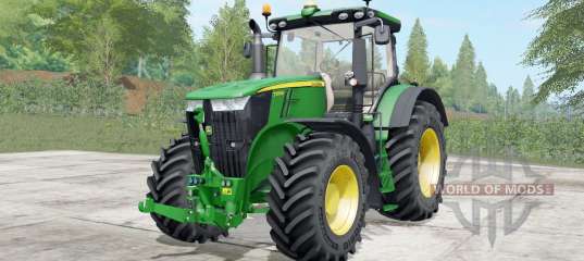 John Deere 7230R-7310R configure for Farming Simulator 2017