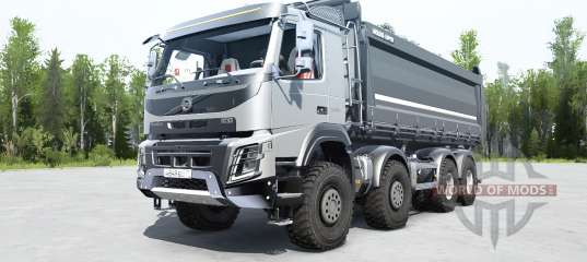 Volvo FMX 500 Day Cab 6x6 for MudRunner