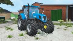 New Holland T7.170 spanish sky blue for Farming Simulator 2015