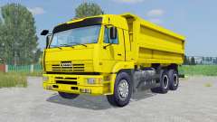 KamAZ-45143 yellow color for Farming Simulator 2015