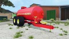 Nuhn Mugnum 5000 light brilliant red for Farming Simulator 2015