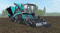 Grimme Maxtron 620 turquoise blue for Farming Simulator 2017