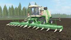 Krone BiG X 1100 pantone green for Farming Simulator 2017