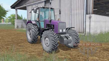 MTZ-1221 Belarus dark purple color for Farming Simulator 2017