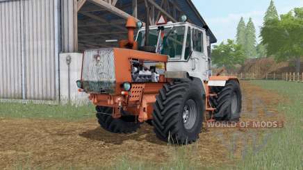 T-150K Sienna orange color for Farming Simulator 2017