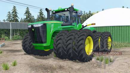John Deere 9620R triple wheels for Farming Simulator 2015