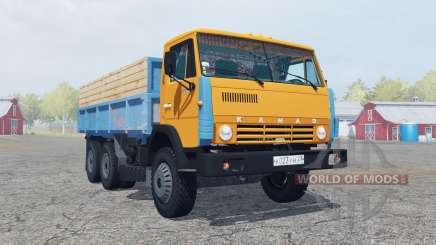 KamAZ-55102 bright orange color for Farming Simulator 2013