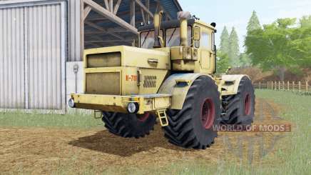 Kirovets K-701 soft yellow Okas for Farming Simulator 2017