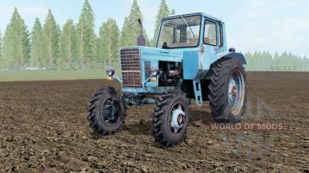 MTZ-80, Belarus soft-blue color for Farming Simulator 2017