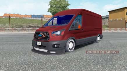 Ford Transit Jumbo Van for Euro Truck Simulator 2
