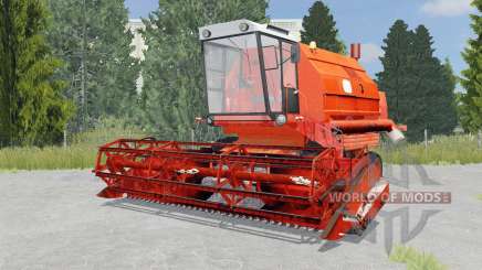 Bizon Gigant Z083 international orange for Farming Simulator 2015