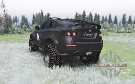 BMW X6 for Spin Tires