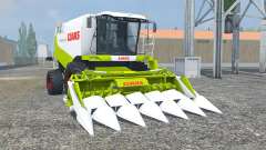 Claas Lexion 550 vivid lime green for Farming Simulator 2013