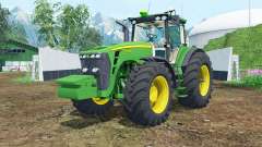 John Deere 8130 dark pastel green for Farming Simulator 2015