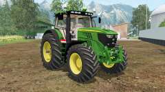 John Deere 6210R north texas green for Farming Simulator 2015